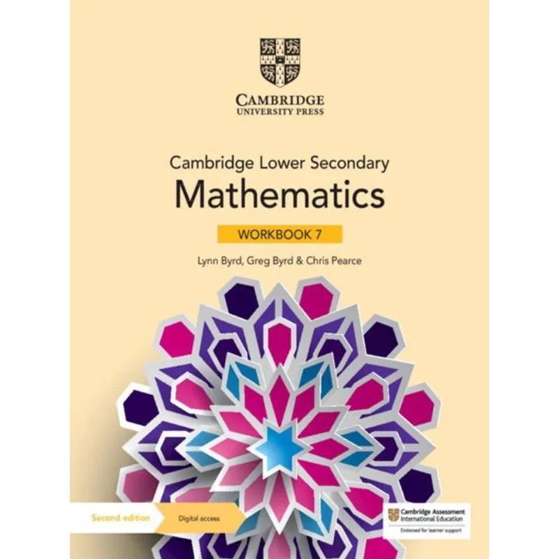 CAMBRIDGE LOWER SECONDARY MATHEMATICS 7 - WORKBOOK WITH DIGITAL ACCESS