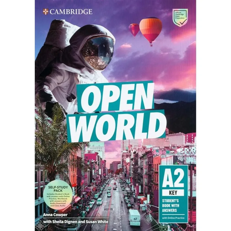 OPEN WORLD A2 - KEY SELF STUDENT'S BOOK WITH ANSWERS WITH ONLINE PRACTICE