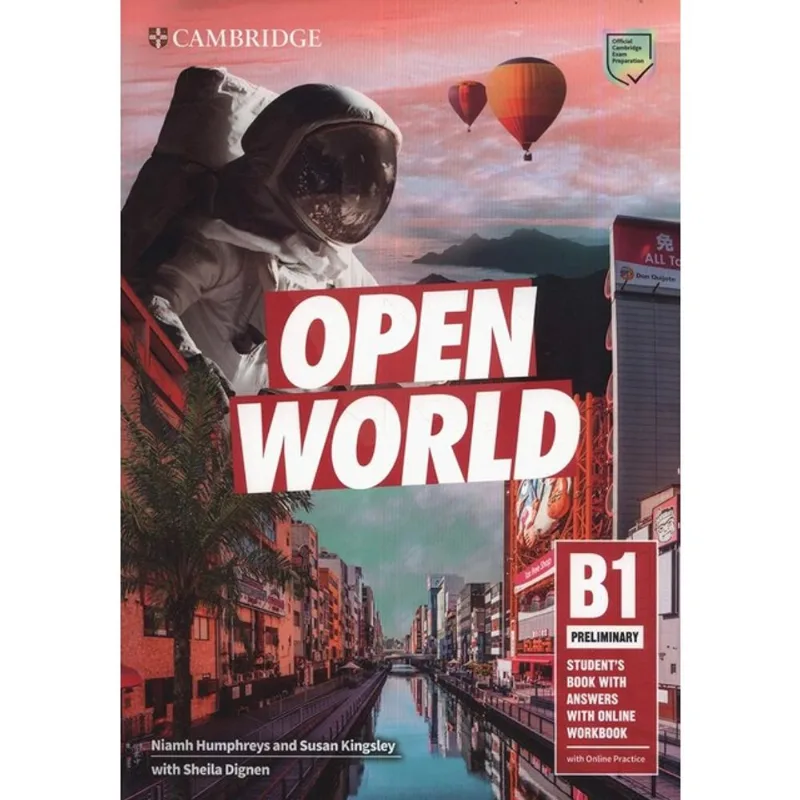 OPEN WORLD B1 - PRELIMINARY - STUDENT'S BOOK WITH ANSWERS WITH ONLINE WORKBOOK