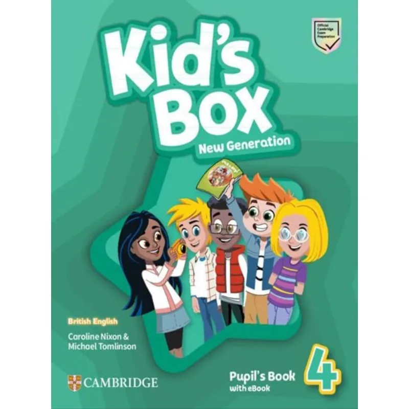 KID'S BOX NEW GENERATION 4 - PUPIL'S BOOK WITH EBOOK - BRITISH ENGLISH
