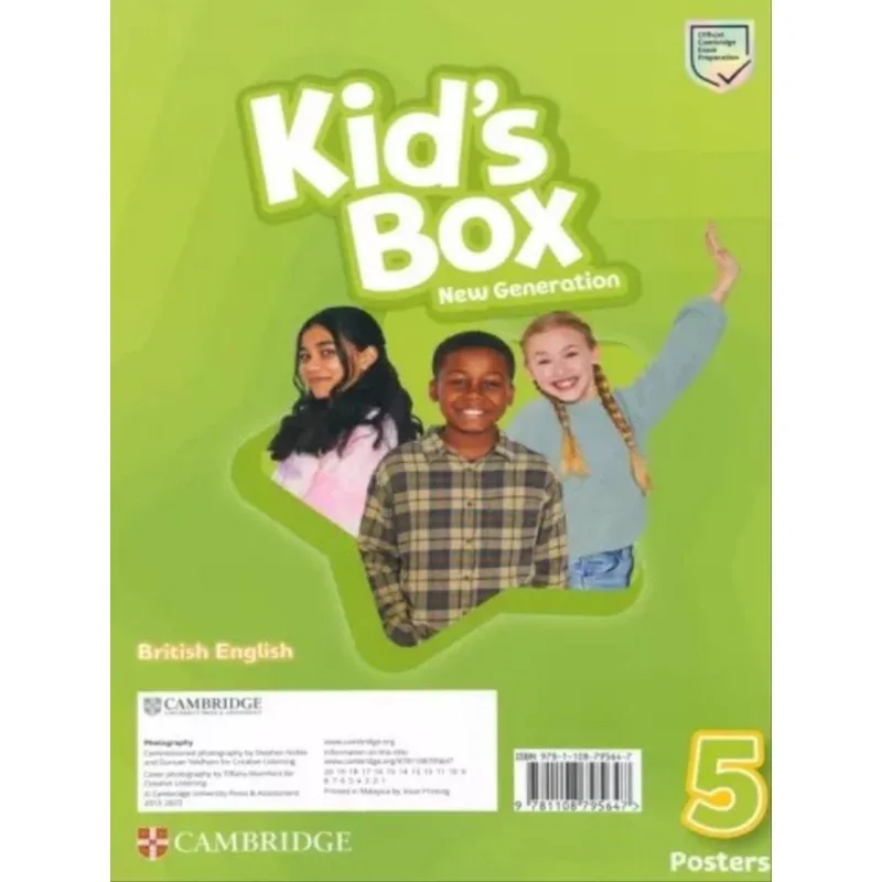KID'S BOX NEW GENERATION 5 - POSTERS - BRITISH ENGLISH
