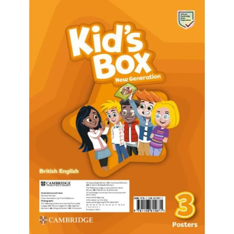 KID'S BOX NEW GENERATION 3 - POSTERS - BRITISH ENGLISH