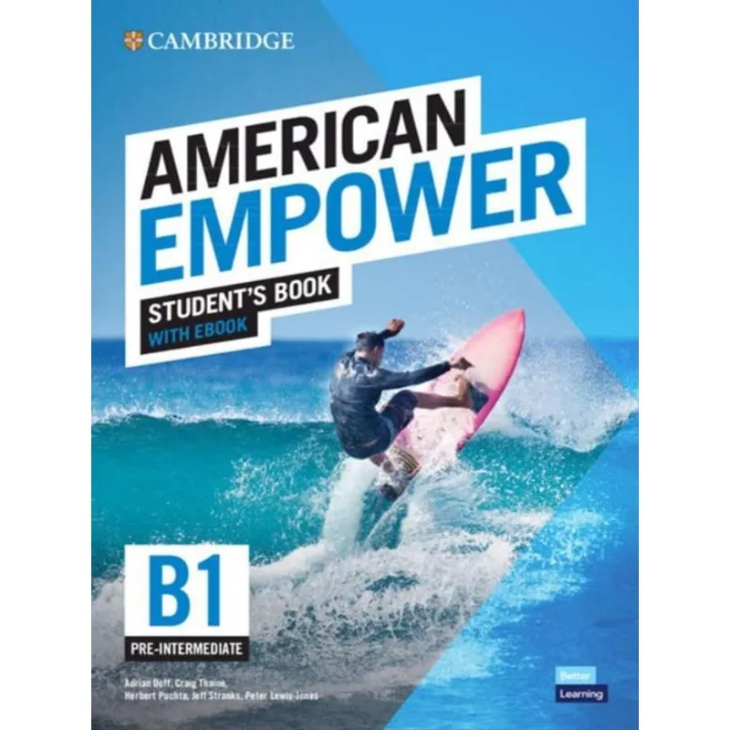 AMERICAN EMPOWER - PRE-INTERMEDIATE B1 - STUDENT'S BOOK WITH EBOOK