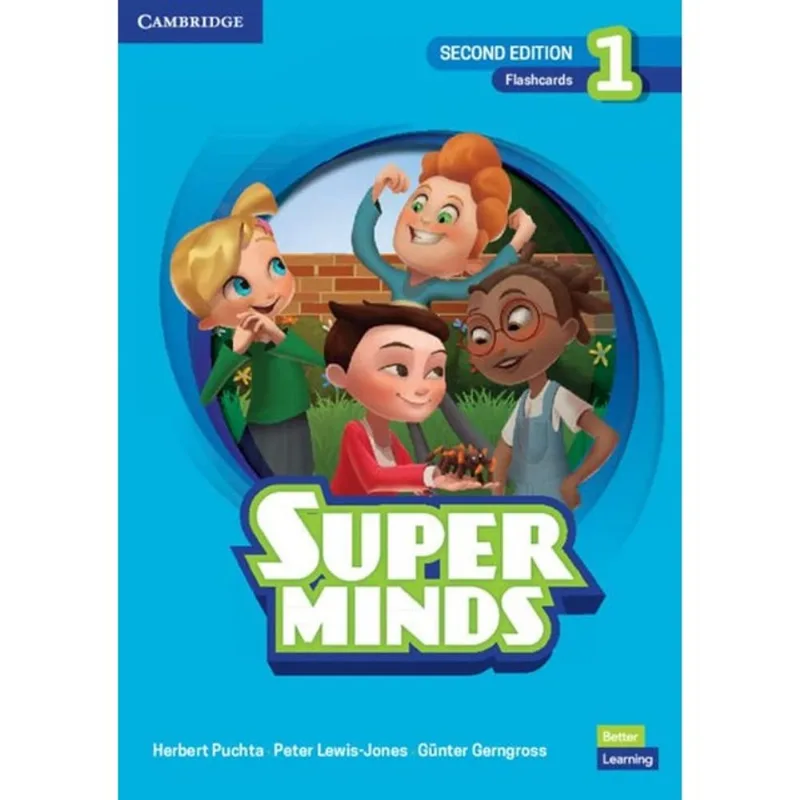 SUPER MINDS 1 - FLASHCARDS - BRITISH ENGLISH - SECOND EDITION