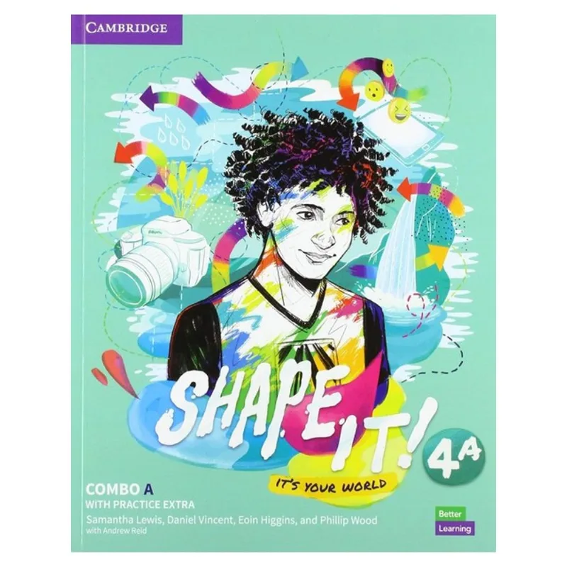 SHAPE IT! 4A COMBO STUDENT'S BOOK AND WORKBOOK WITH PRACTICE EXTRA