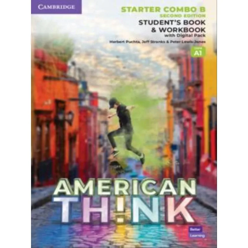 AMERICAN THINK - STARTER COMBO B STUDENT´S BOOK AND WORKBOOK WITH DIGITAL PACK - SECOND EDITION
