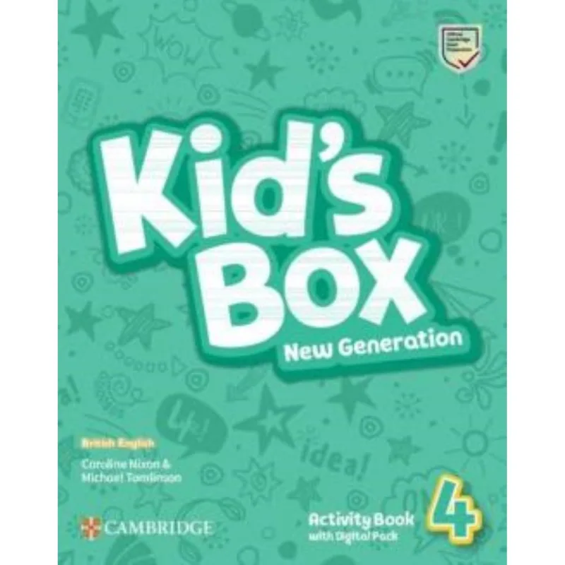 Kid S Box New Generation 4 Activity Book With Digital Pack - British English