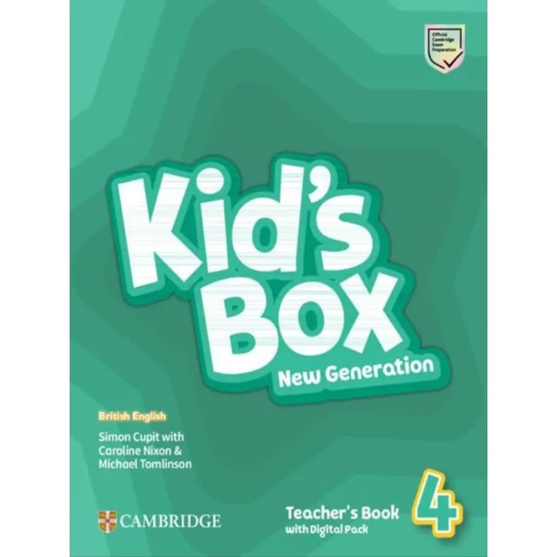 KID'S BOX NEW GENERATION 4 - TEACHER'S BOOK WITH DIGITAL PACK - BRITISH ENGLISH