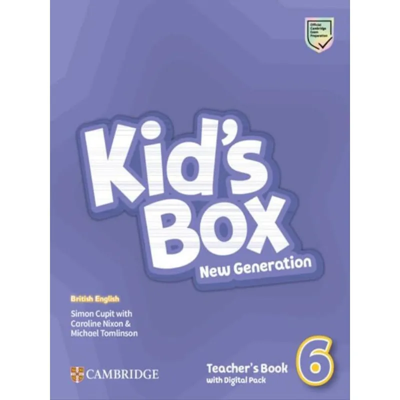 KID'S BOX NEW GENERATION 6 - TEACHER'S BOOK WITH DIGITAL PACK - BRITISH ENGLISH