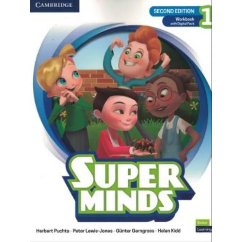SUPER MINDS 1 - WORKBOOK WITH DIGITAL PACK - BRITISH ENGLISH - SECOND EDITION