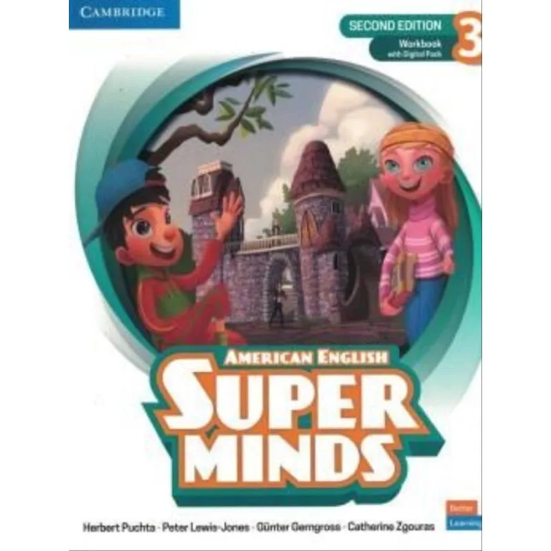 SUPER MINDS 3 - WORKBOOK WITH DIGITAL PACK - AMERICAN ENGLISH - SECOND EDITION