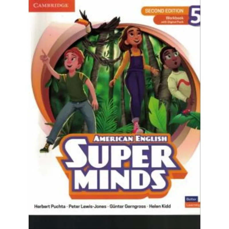 SUPER MINDS 5 - WORKBOOK WITH DIGITAL PACK - AMERICAN ENGLISH - SECOND EDITION