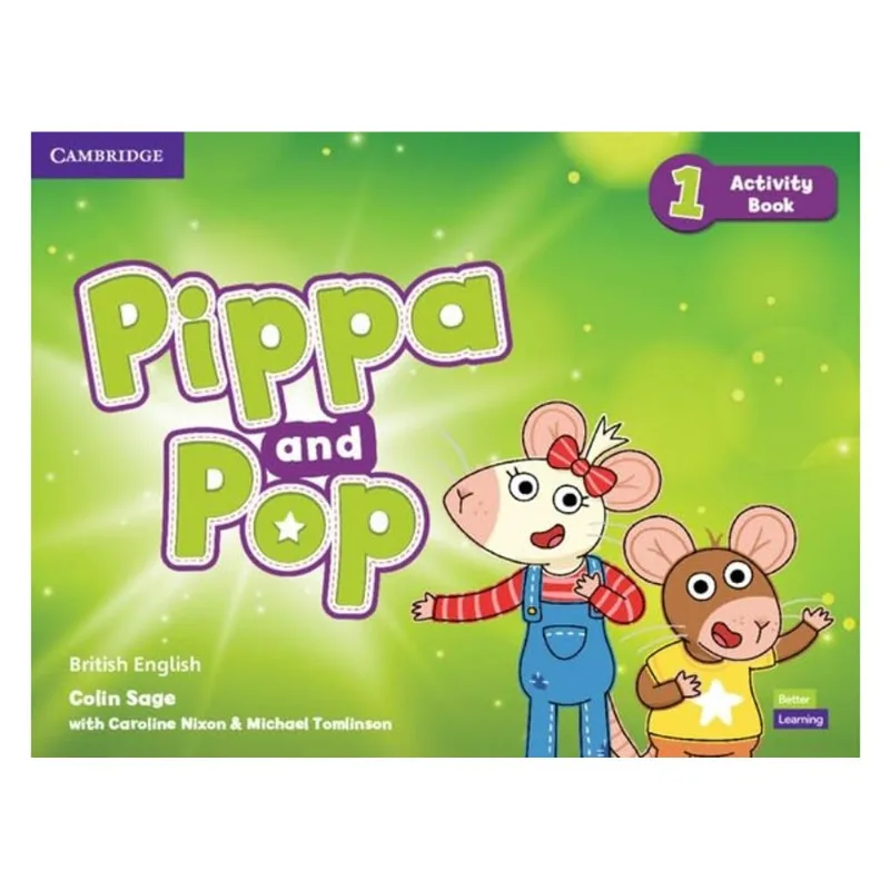 PIPPA AND POP 1 - ACTIVITY BOOK - BRITISH ENGLISH