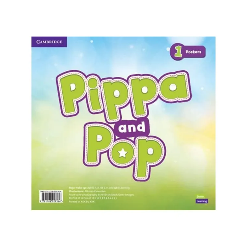 PIPPA AND POP 1 - POSTERS - BRITISH ENGLISH