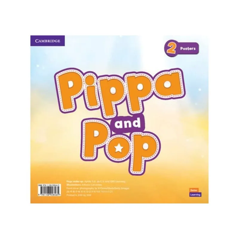 PIPPA AND POP 2 - POSTERS - BRITISH ENGLISH
