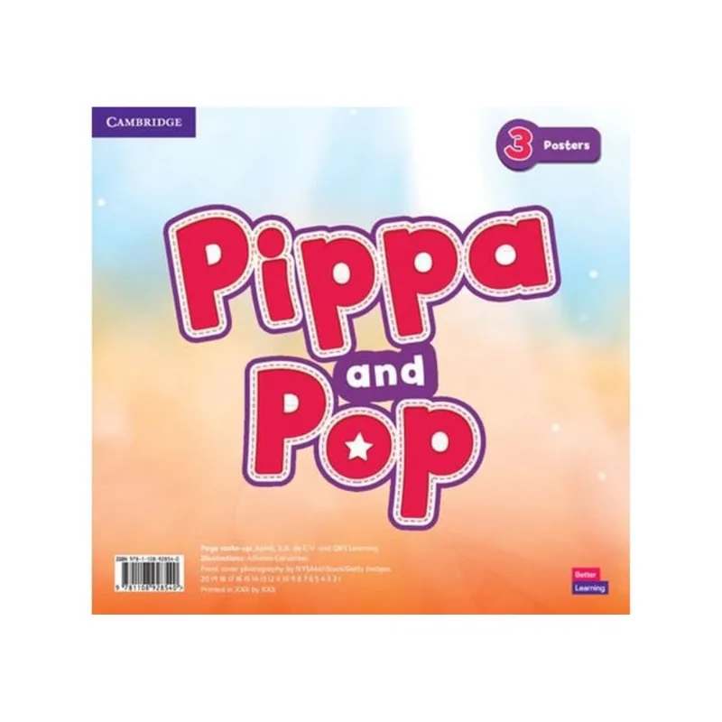 PIPPA AND POP 3 - POSTERS - BRITISH ENGLISH