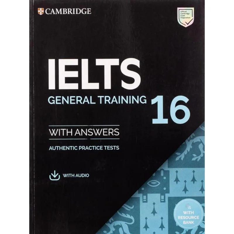 IELTS 16 ACADEMIC - STUDENT'S BOOK WITH ANSWERS WITH AUDIO WITH RESOURCE BANK