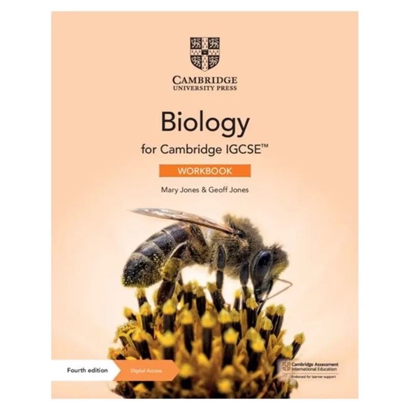 CAMBRIDGE IGCSE - BIOLOGY WORKBOOK WITH DIGITAL ACCESS (2 YEARS) - FOURTH EDITION