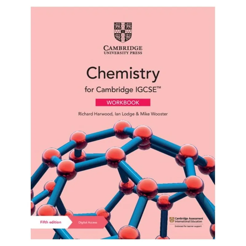 CAMBRIDGE IGCSE - CHEMISTRY WORKBOOK WITH DIGITAL ACCESS (2 YEARS) - FIFTH EDITION