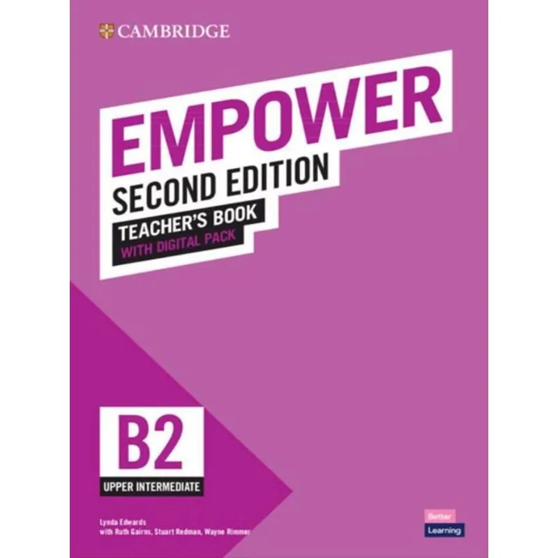 EMPOWER UPPER-INTERMEDIATE - B2 TEACHER´S BOOK WITH DIGITAL PACK