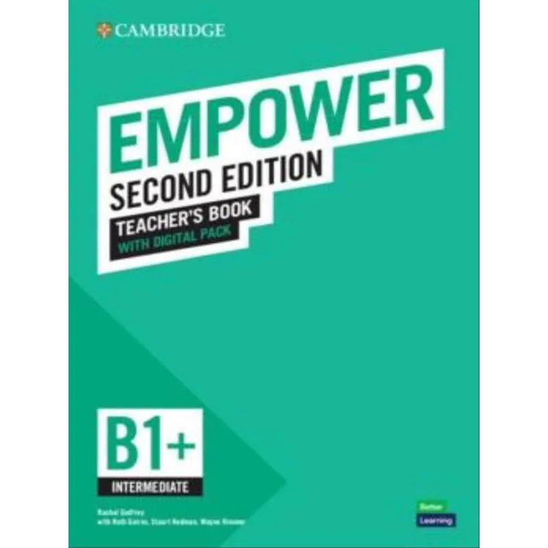 EMPOWER INTERMEDIATE B1+ TEACHER´S BOOK WITH DIGITAL PACK - SECOND EDITION