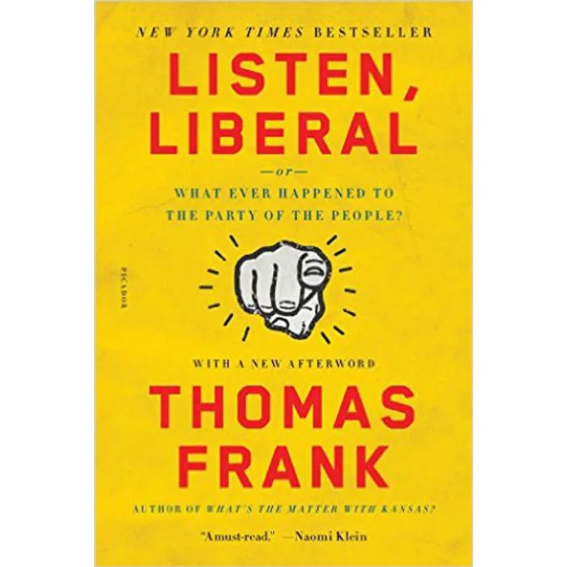 LISTEN, LIBERAL - OR, WHAT EVER HAPPENED TO THE PARTY OF THE PEOPLE?