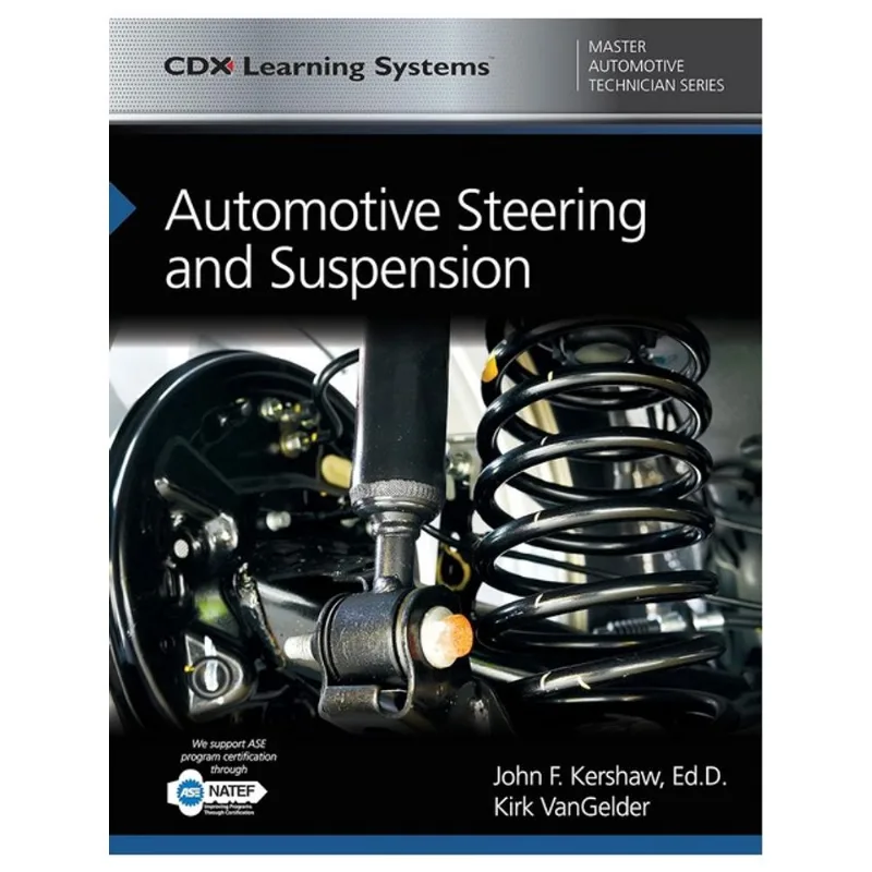 AUTOMOTIVE STEERING AND SUSPENSION WITH 1 YEAR ACCESS TO AUTOMOTIVE STEERING AND SUSPENSION ONLINE