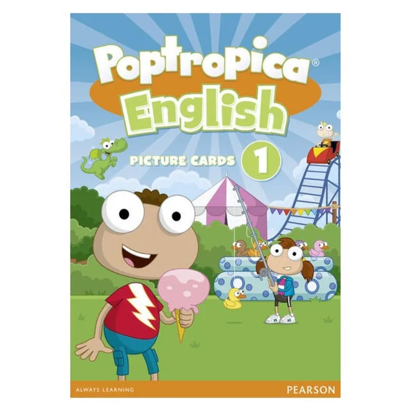 POPTROPICA ENGLISH (AMERICAN) 1 PICTURE CARDS