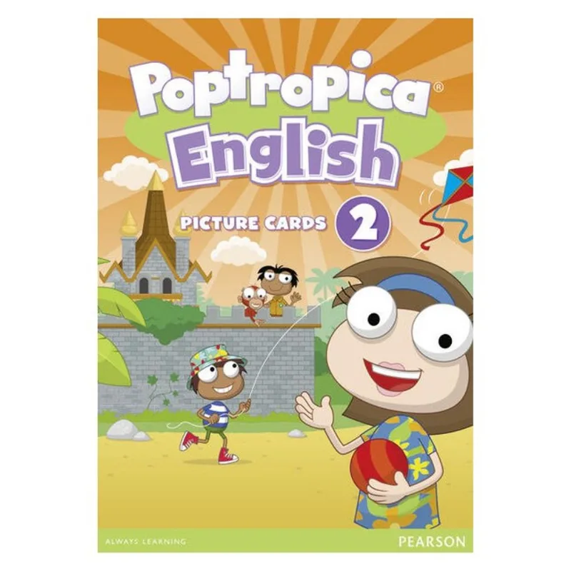 POPTROPICA ENGLISH (AMERICAN) 2 PICTURE CARDS