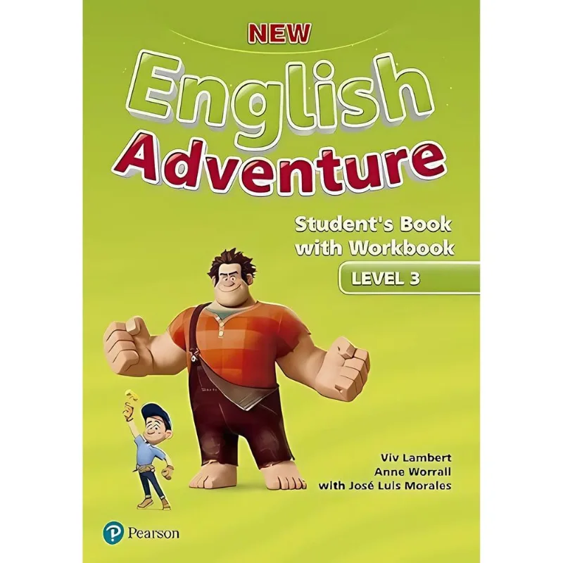 Livro New English Adventure Sb Wb Level 3 Pearson (MP)
