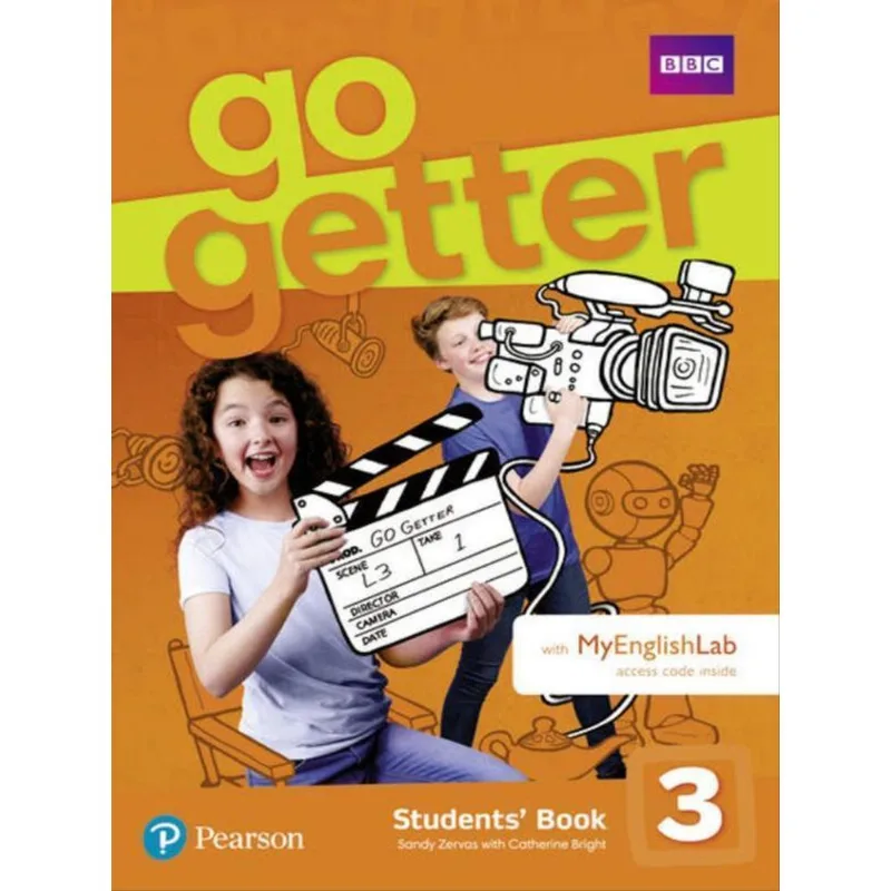 GOGETTER 3 - STUDENTS' BOOK WITH MYENGLISH LAB PACK
