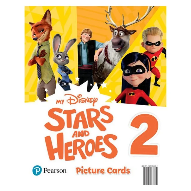 MY DISNEY STARS & HEROES 2 FLASHCARDS