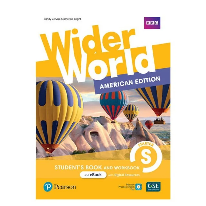WIDER WORLD - AMERICAN EDITION - STARTER - STUDENT'S BOOK AND WORKBOOK + EBOOK WITH DIGITAL RESOURCE