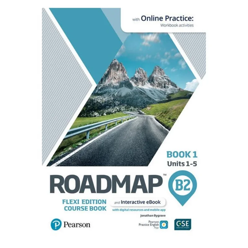 ROADMAP B2 COMBINED STUDENT’S BOOK AND WORKBOOK W/ ONLINE PRACTICE AND EBOOK FLEXI 1