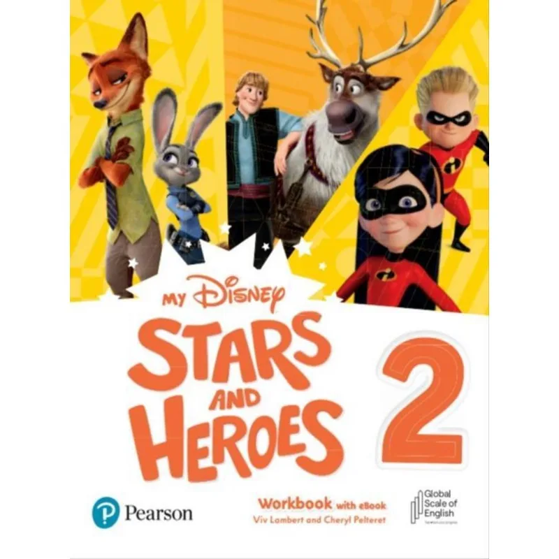 MY DISNEY STARS & HEROES LEVEL 2 WORKBOOK WITH EBOOK