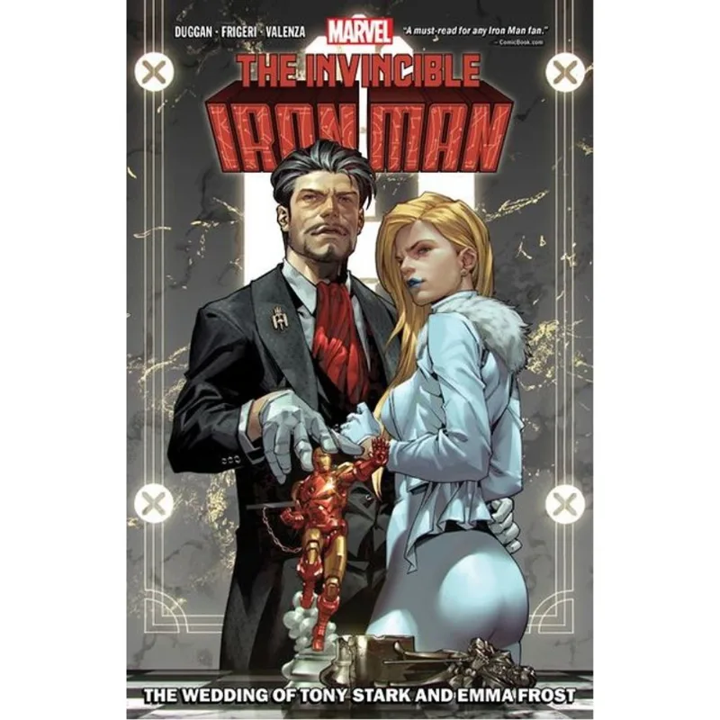 INVINCIBLE IRON MAN BY GERRY DUGGAN - THE WEDDING OF TONY STARK AND EMMA FROST - VOL. 2