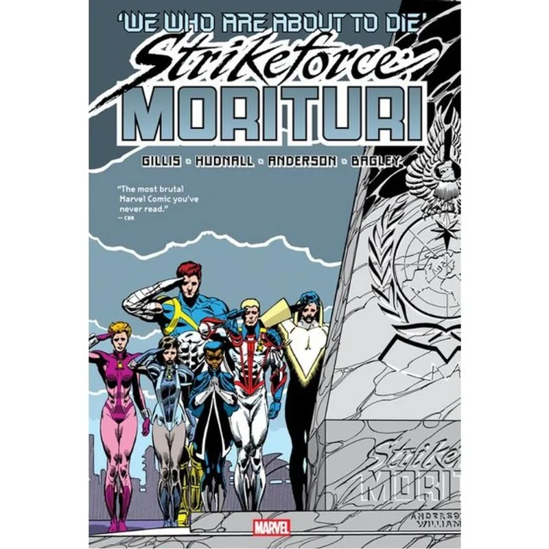 STRIKEFORCE - MORITURI OMNIBUS BRENT ANDERSON ULTIMATE SACRIFICE COVER