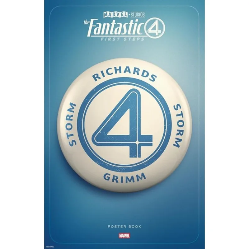 MARVEL STUDIOS' THE FANTASTIC FOUR - FIRST STEPS POSTER BOOK