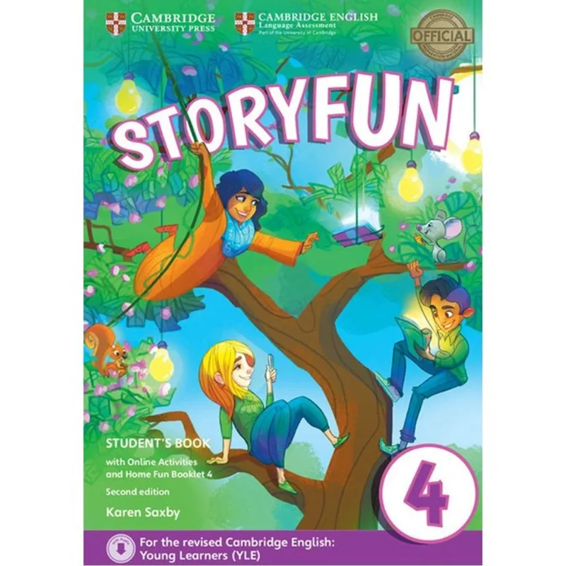 STORYFUN FOR MOVERS 4 - STUDENT'S BOOK WITH ONLINE ACTIVITIES AND HOME FUN - BOOKLET 4