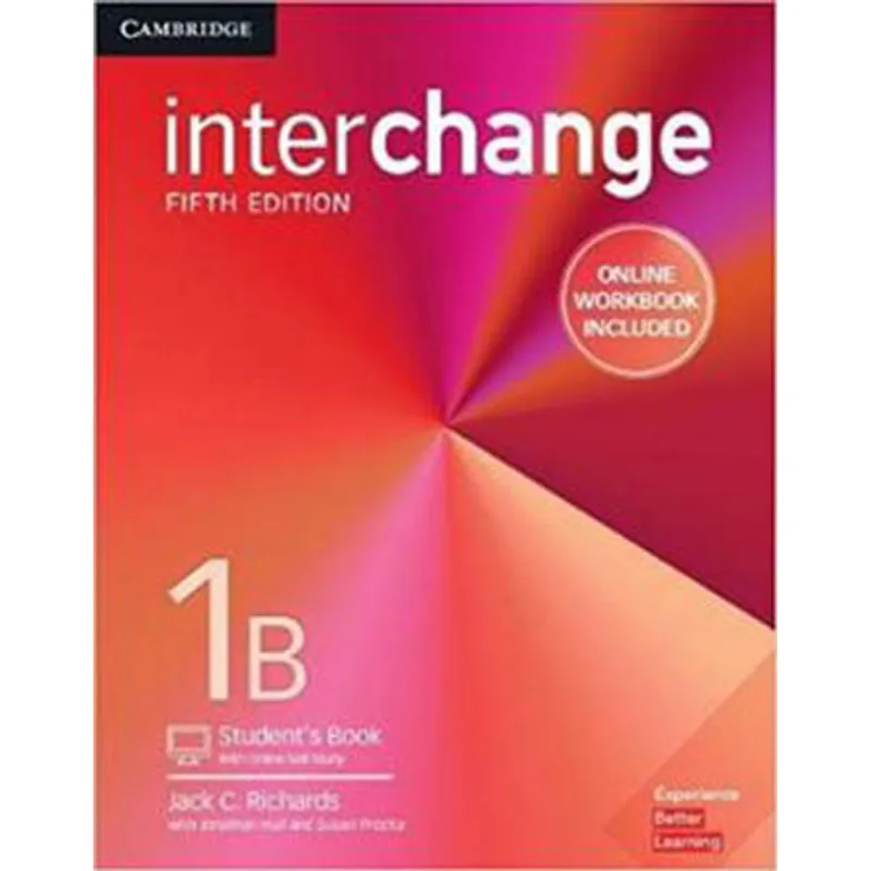 INTERCHANGE 1B - STUDENT'S BOOK WITH ONLINE SELF-STUDY AND ONLINE WORKBOOK - FIFTH EDITION
