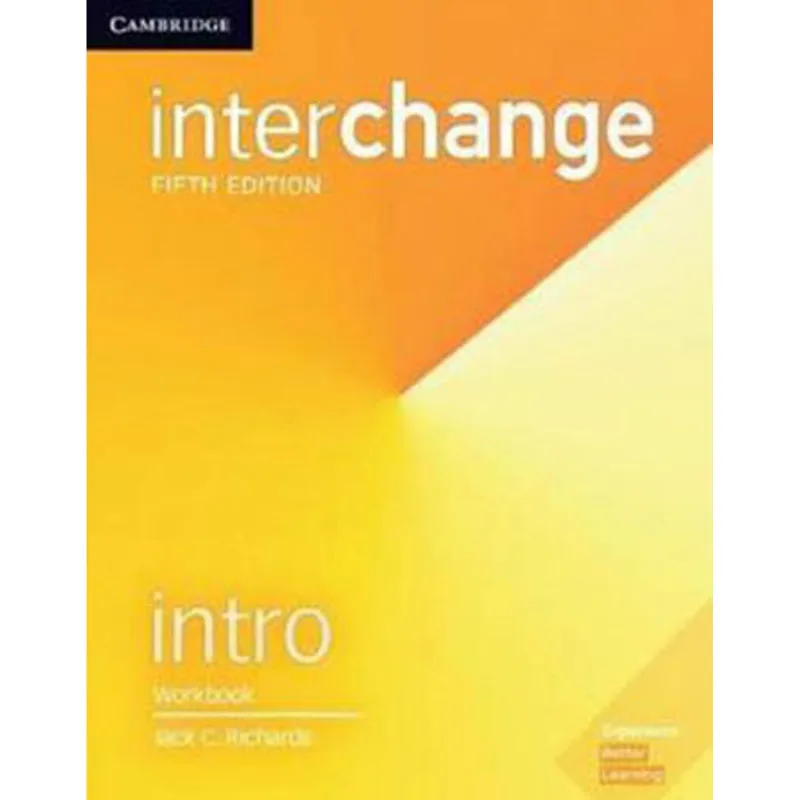 INTERCHANGE INTRO - WORKBOOK - FIFTH EDITION