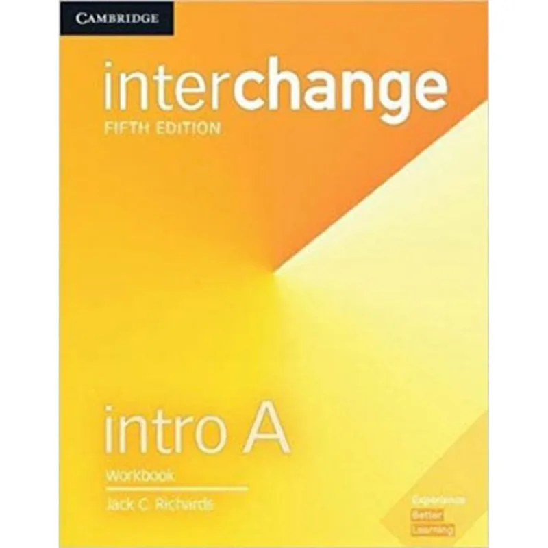 INTERCHANGE INTRO A - WORKBOOK - FIFTH EDITION