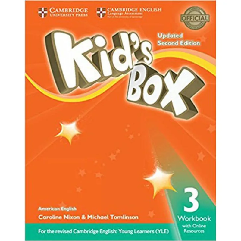 KID'S BOX 3 - WORKBOOK WITH ONLINE RESOURCES - AMERICAN ENGLISH - UPDATED - SECOND EDITION