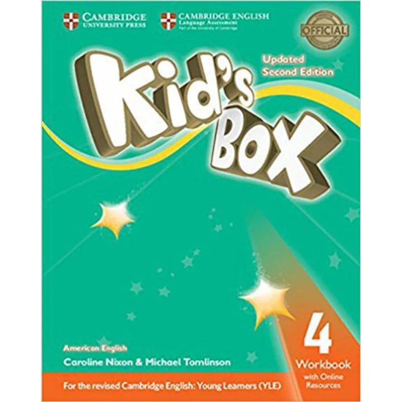 KID'S BOX 4 - WORKBOOK WITH ONLINE RESOURCES - AMERICAN ENGLISH - UPDATED - SECOND EDITION
