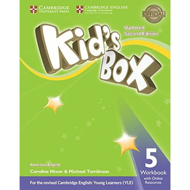 KID'S BOX 5 - WORKBOOK WITH ONLINE RESOURCES - AMERICAN ENGLISH - UPDATED - SECOND EDITION