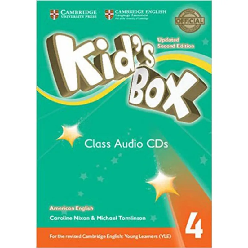 KID'S BOX 4 - CLASS AUDIO CDS - AMERICAN ENGLISH - UPDATED - SECOND EDITION