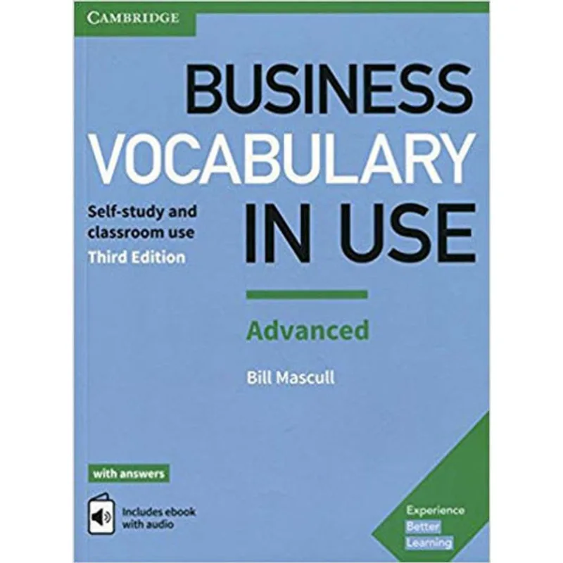 BUSINESS VOCABULARY IN USE - ADVANCED - BOOK WITH ANSWERS AND ENHANCED EBOOK - THIRD EDITION