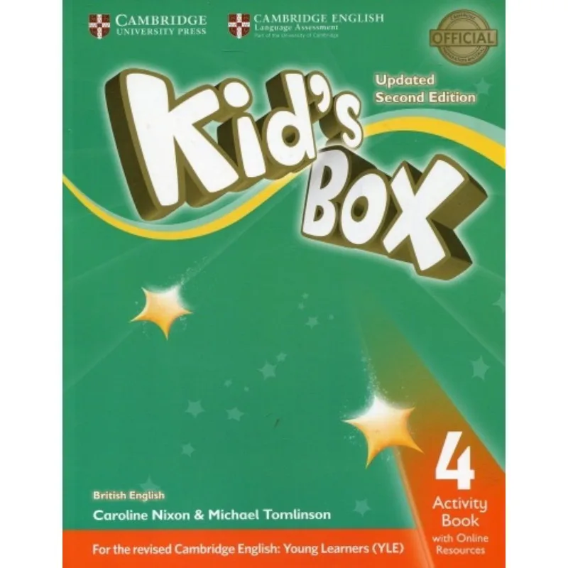 Kids Box 4 Activity Book Update With Online Resour