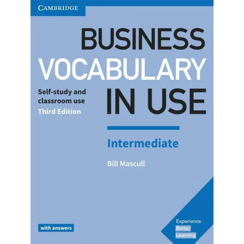 BUSINESS VOCABULARY IN USE - INTERMEDIATE BOOK WITH ANSWERS