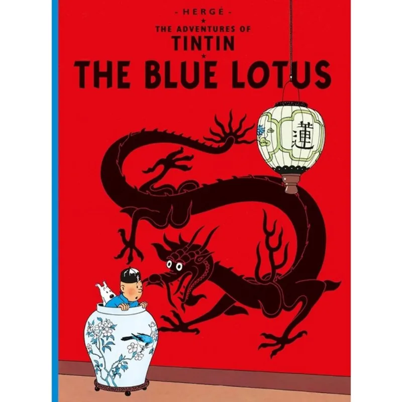 THE BLUE LOTUS - THE ADVENTURES OF TINTIN